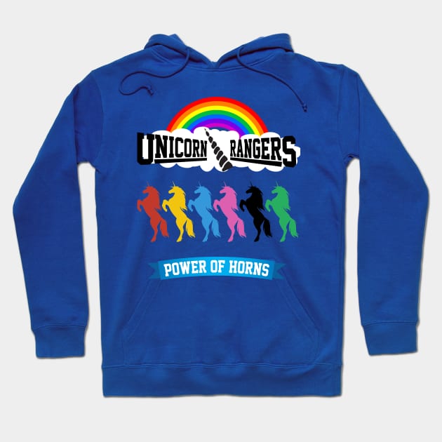 Unicorn rangers Hoodie by lord3ligor